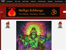 Tablet Screenshot of heiligeschlange.com